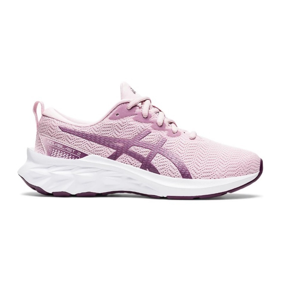 ASICS® (Big Kids 6) NOVABLAST™ 2 GS (Grade School) Running Shoes in Barely Rose